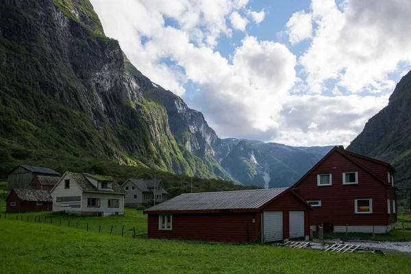 Gudvangen, Sogn og Fjordane, Norway — 图库照片