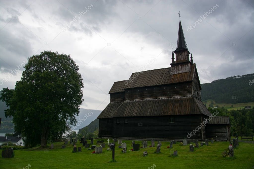 Kaupanger Stave Church, Sogn og Fjordane, Norway
