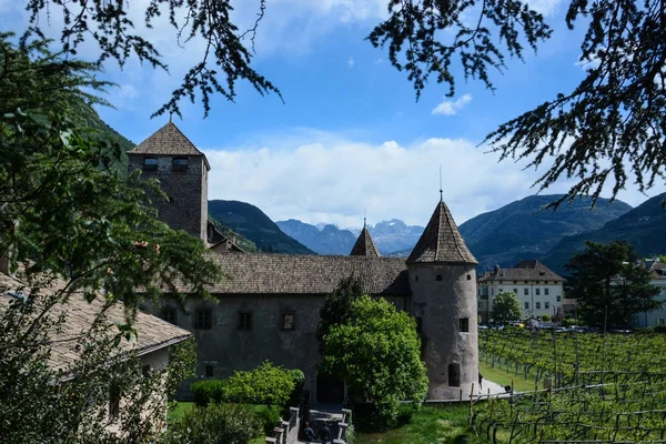 Maretsch Castle Italien Castle Mareccio Ist Ein Schloss Historischen Zentrum — Stockfoto
