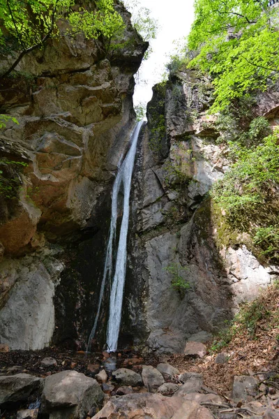 Rastenbach Ravinen Vid Sjön Kalterer Sydtyrolen Italien Fantastisk Naturlig Skådespel — Stockfoto