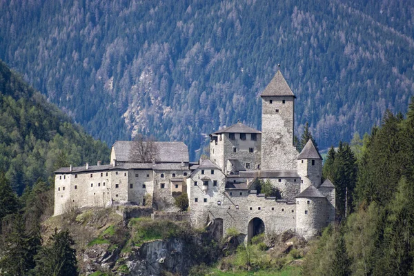 Zamek Taufers Trentino Alto Adige Włoszech — Zdjęcie stockowe