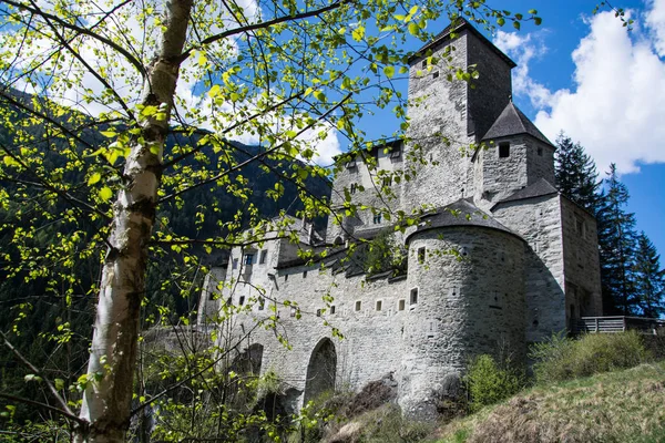Castle Taufers Στο Trentino Alto Adige Στην Ιταλία — Φωτογραφία Αρχείου