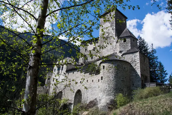 Castle Taufers Στο Trentino Alto Adige Στην Ιταλία — Φωτογραφία Αρχείου