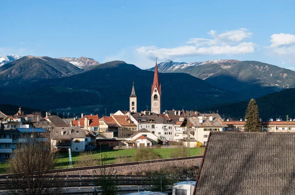 Lorenzen Olasz San Lorenzo Sebato Egy Város Dél Tirolban Észak — Stock Fotó