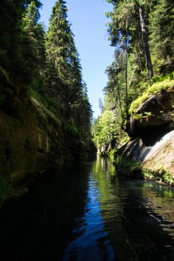 Kamnitz gorge, Bohemia, Çek Cumhuriyeti