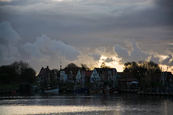 Greetsiel, Frísia Oriental, Alemanha — Fotografia de Stock