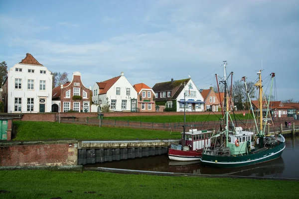 Greetsiel, Wschodnia Frisia, Niemcy — Zdjęcie stockowe