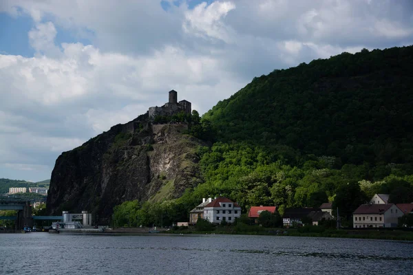 Castello di Strekov, Repubblica Ceca — Foto Stock