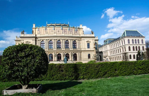 Rudolfinum, Прага, Чеська Республіка — стокове фото
