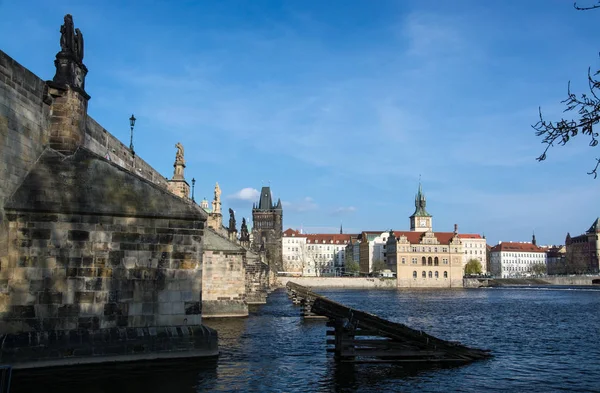 Karlsbron, Prag, Tjeckien — Stockfoto