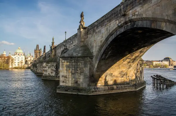 Karlův most, Praha, Česká republika — Stock fotografie