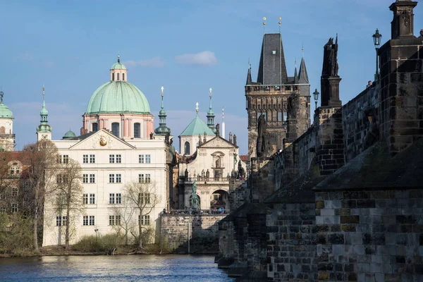 Karlsbron, Prag, Tjeckien — Stockfoto