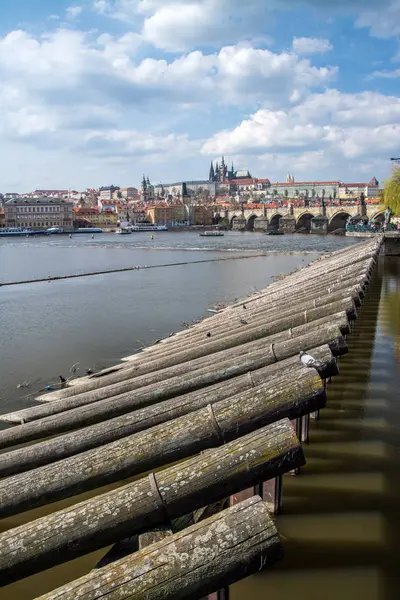 Charles Bridge, Praga, República Checa — Fotografia de Stock