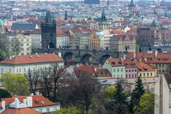 Karlův most, Praha, Česká republika — Stock fotografie