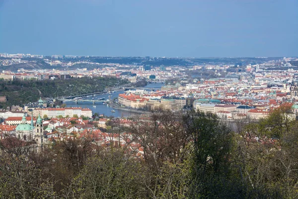Widok na miasto, Praga, Czechy — Zdjęcie stockowe