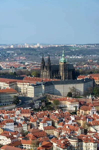 Вид на город, Огюст, Чехия — стоковое фото