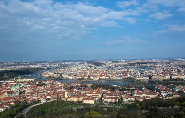 Şehir Manzarası, Prag, Çek Cumhuriyeti — Stok fotoğraf