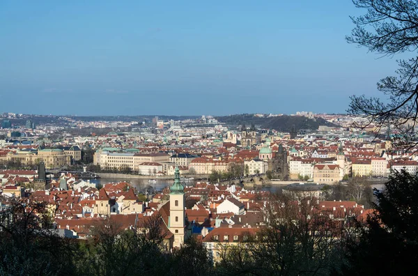 Widok na miasto, Praga, Czechy — Zdjęcie stockowe