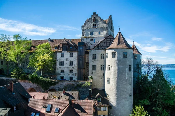 Kastil Mersburg, Baden-Wuerttemberg, Jerman — Stok Foto