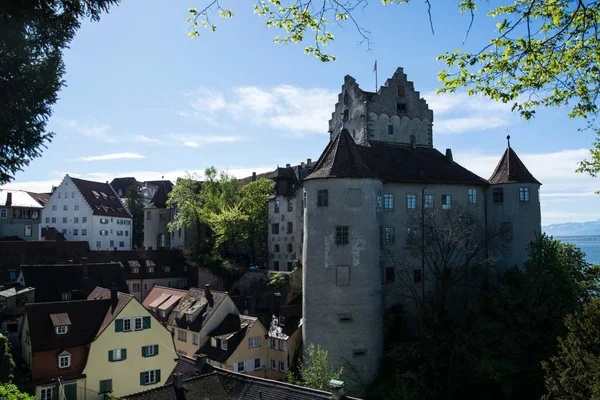 Kasteel Mersburg, Baden-Wuerttemberg, Duitsland — Stockfoto