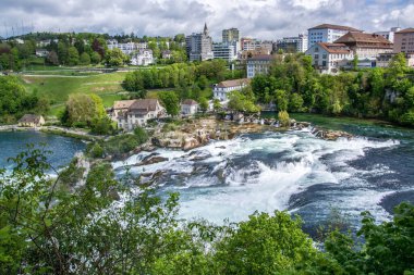 Schaffhausen, İsviçre 'den Rhine Falls