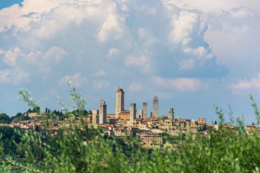 San gimignano, Toskana, İtalya