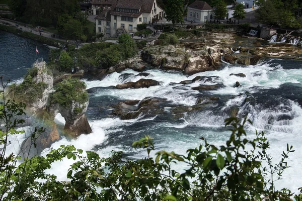 Rijnwatervallen van Schaffhausen, Zwitserland — Stockfoto