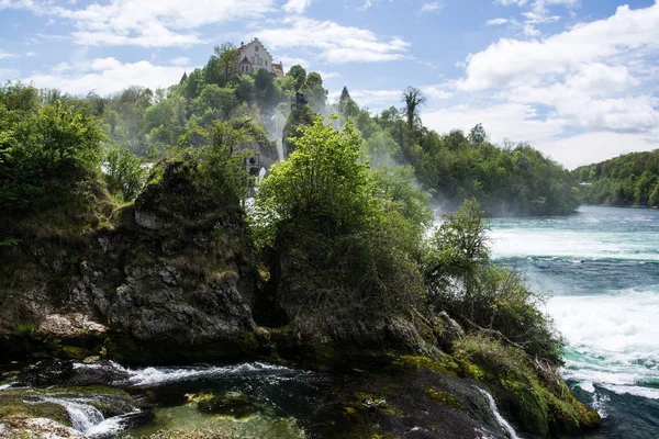 Rhen Falls of Schaffhausen, Schweiz — Stockfoto