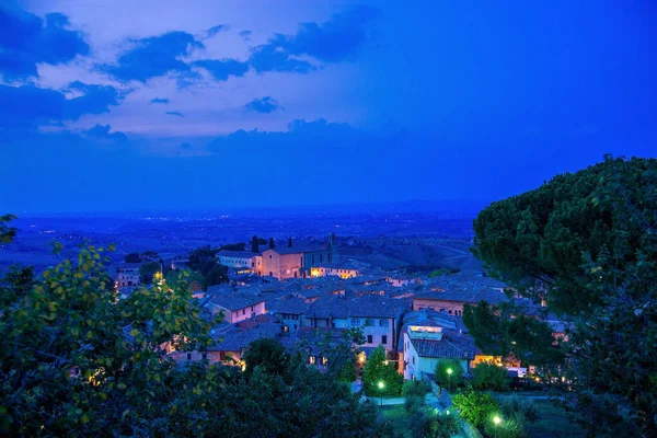 San Gimignano, Toscana, Itália — Fotografia de Stock