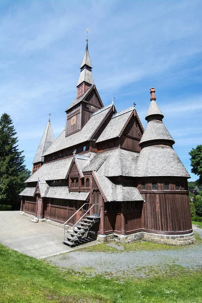 Gustav Adolf Stave Church, Hahnenklee, Jerman — Stok Foto