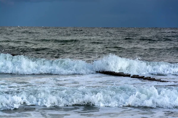 Costa do Mar Báltico, Mecklemburgo-Pomerânia Ocidental, Alemanha — Fotografia de Stock