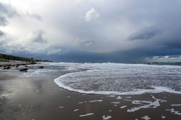 Costa do Mar Báltico, Mecklemburgo-Pomerânia Ocidental, Alemanha — Fotografia de Stock