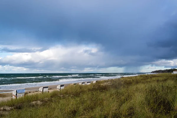 Pantai Laut Baltik, Mecklenburg-Vorpommern, Jerman — Stok Foto