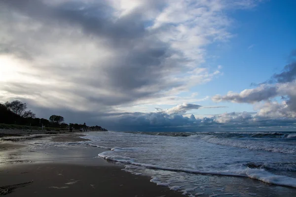 Costa del Mar Baltico, Meclemburgo-Pomerania Anteriore, Germania — Foto Stock