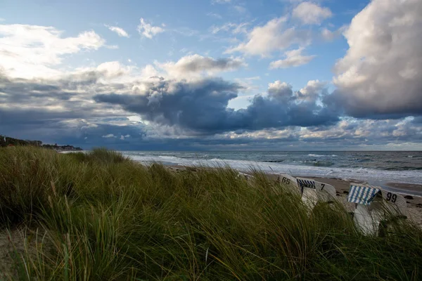 Pantai Laut Baltik, Mecklenburg-Vorpommern, Jerman — Stok Foto