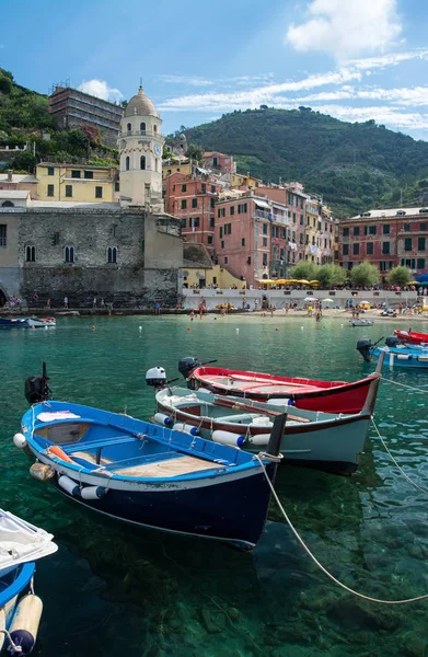 Vernazza, Cinque Terre, Włochy Zdjęcie Stockowe