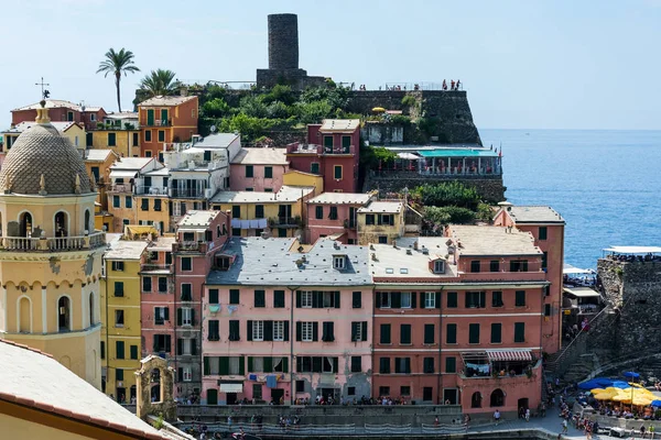 Vernazza, Cinque Terre, Italien — Stok Foto