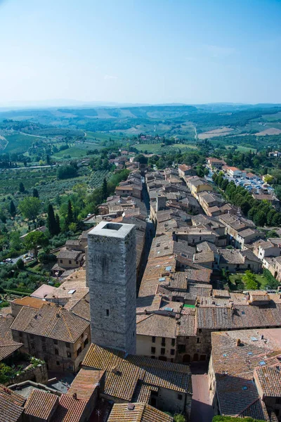 San gimignano, Toscana, Italien — Stockfoto