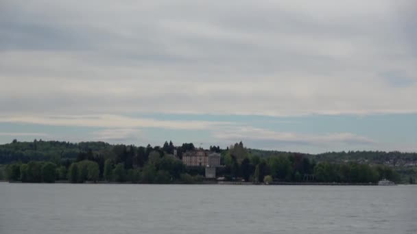 Lacul Constance Află Bazinul Lacului Constance Care Face Parte Din — Videoclip de stoc