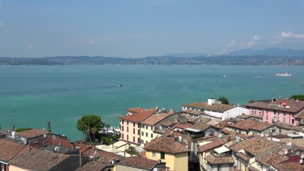 Sirmione City Province Brescia Lombardy Has Historical Centre Which Located — Stock Video