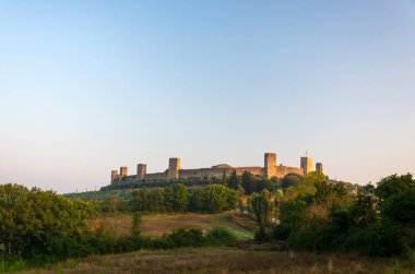 Monteriggioni, Toskana, İtalya