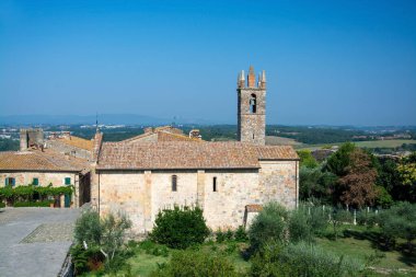 Monteriggioni, Toskana, İtalya