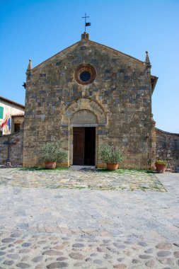 Monteriggioni, Toskana, İtalya
