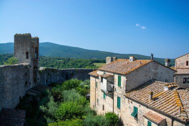 Monteriggioni, Toskana, İtalya
