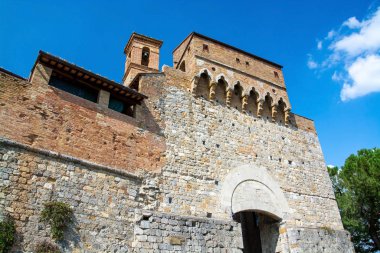 San gimignano, Toskana, İtalya
