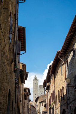 San gimignano, Toskana, İtalya
