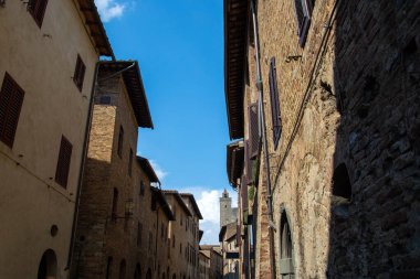 San gimignano, Toskana, İtalya