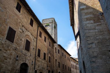 San gimignano, Toskana, İtalya