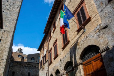 San gimignano, Toskana, İtalya