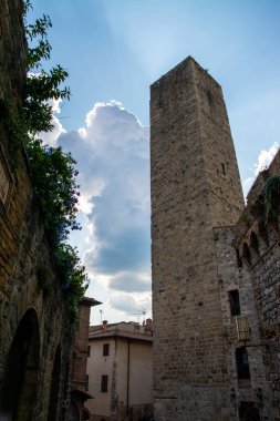 San gimignano, Toskana, İtalya